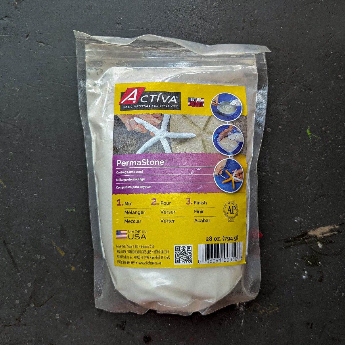 Activa - PermaStone - Casting Compound - 28oz Bag