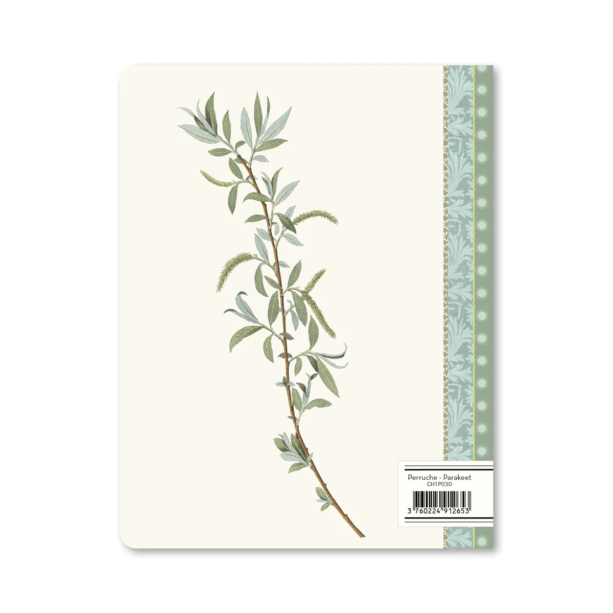 Alibabette - Slim Notebook - 17x22cm - Perruche (Parakeet) - Image 2