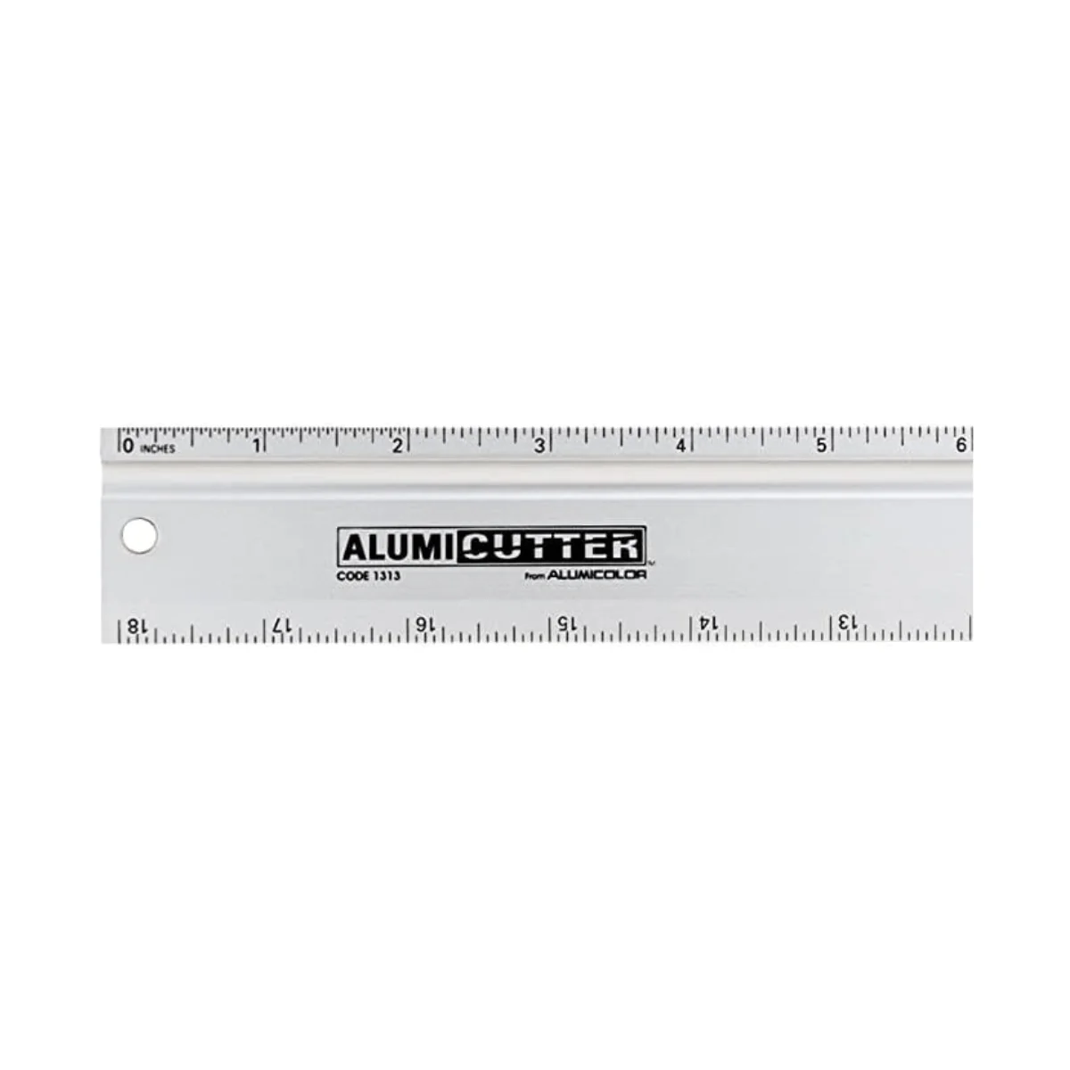 Alumicolor - AlumiCutter - Steel Edge - 24" Straight Edge - Silver