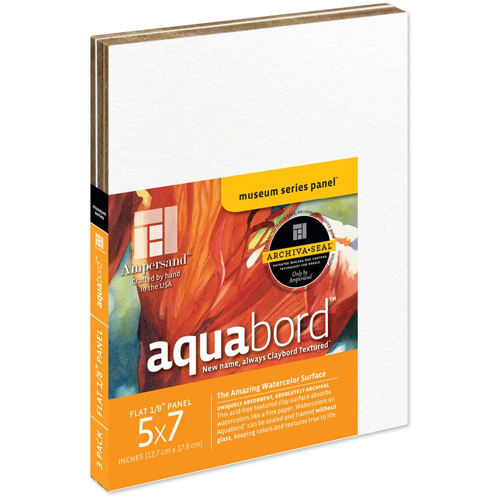 Ampersand - Aquabord - 1/8" Depth - 5x7" - 3 Pack