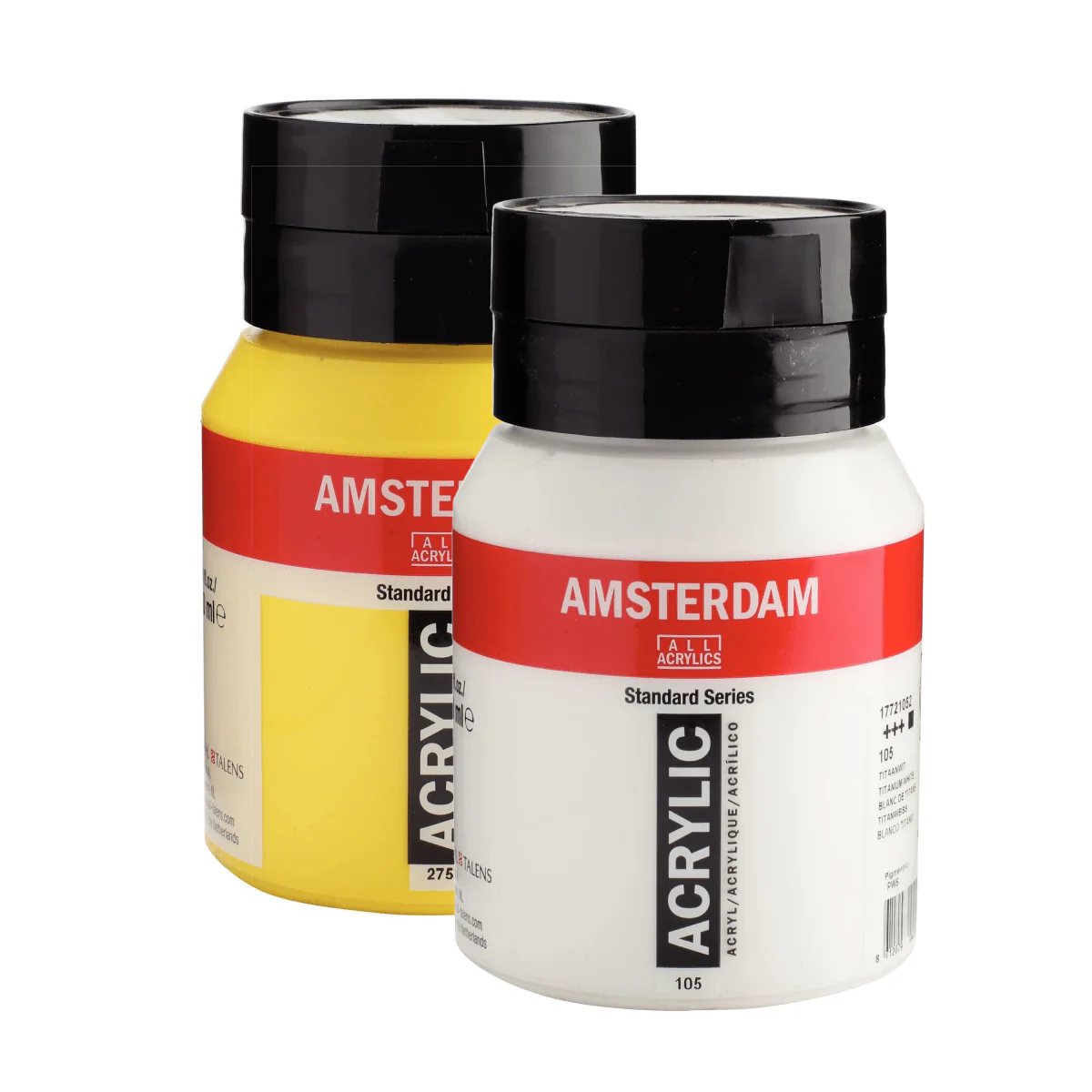 Amsterdam - Acrylic Colours - Standard Series - 500mL Jars - Series 1