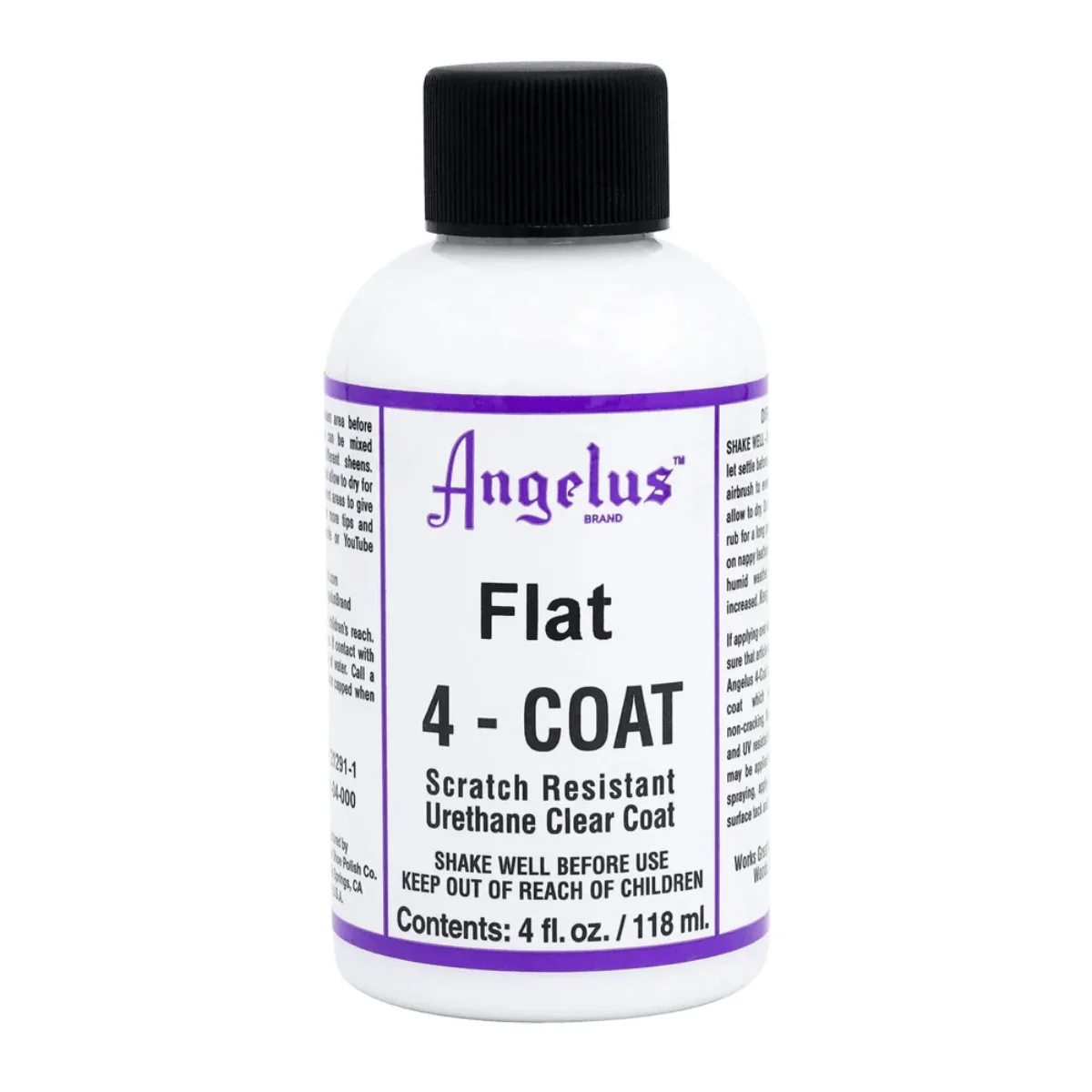 Angelus - 4-Coat - Urethane Clear Coats - 4oz Bottles - Image 2