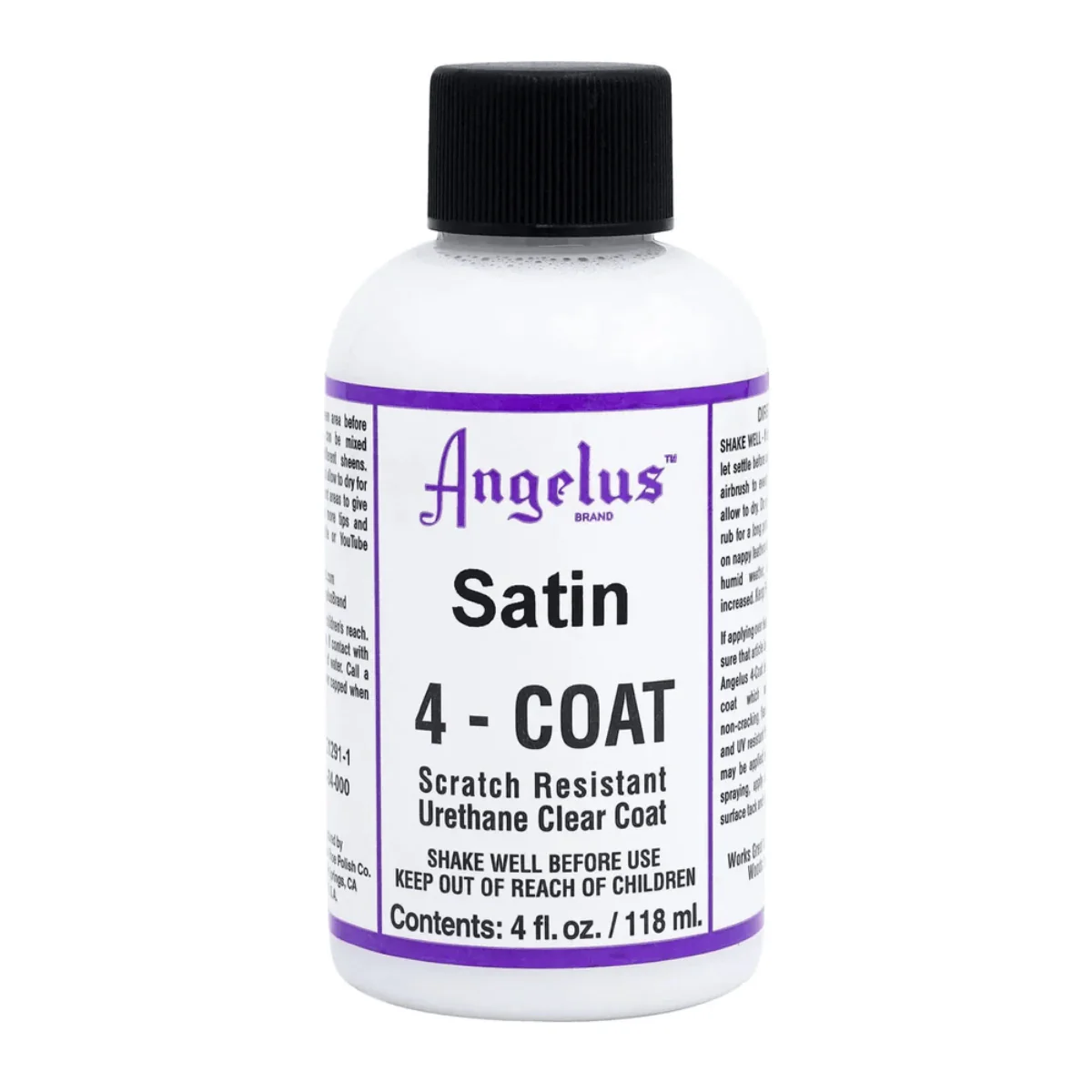 Angelus - 4-Coat - Urethane Clear Coats - 4oz Bottles - Image 3