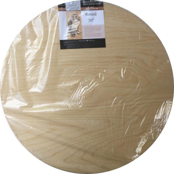 Gwartzman's Professional Wood Panel - 7/8" Regular Depth - Round - 20" Diameter