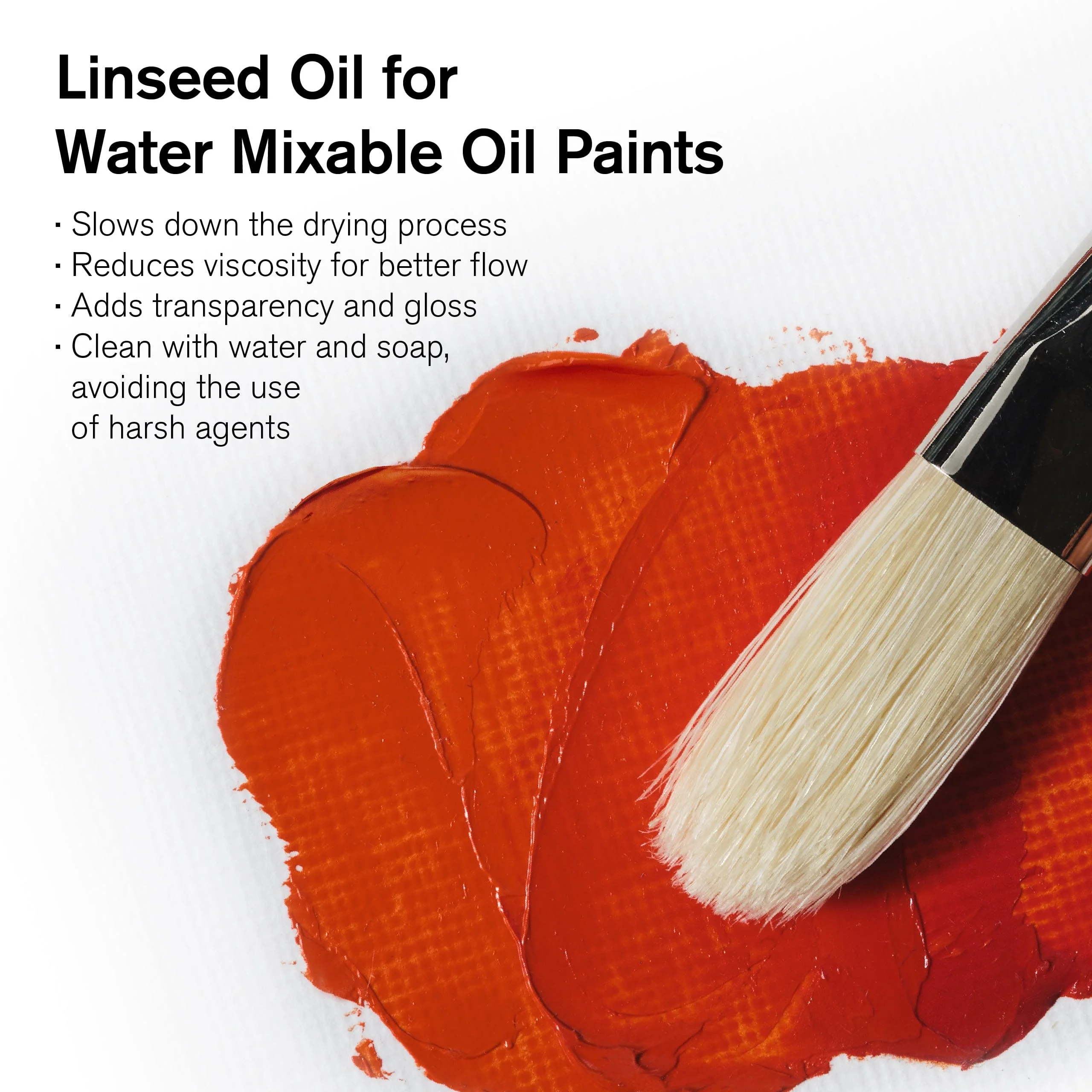 Winsor & Newton - Artisan - Linseed Oil - 75mL Bottle - Image 2