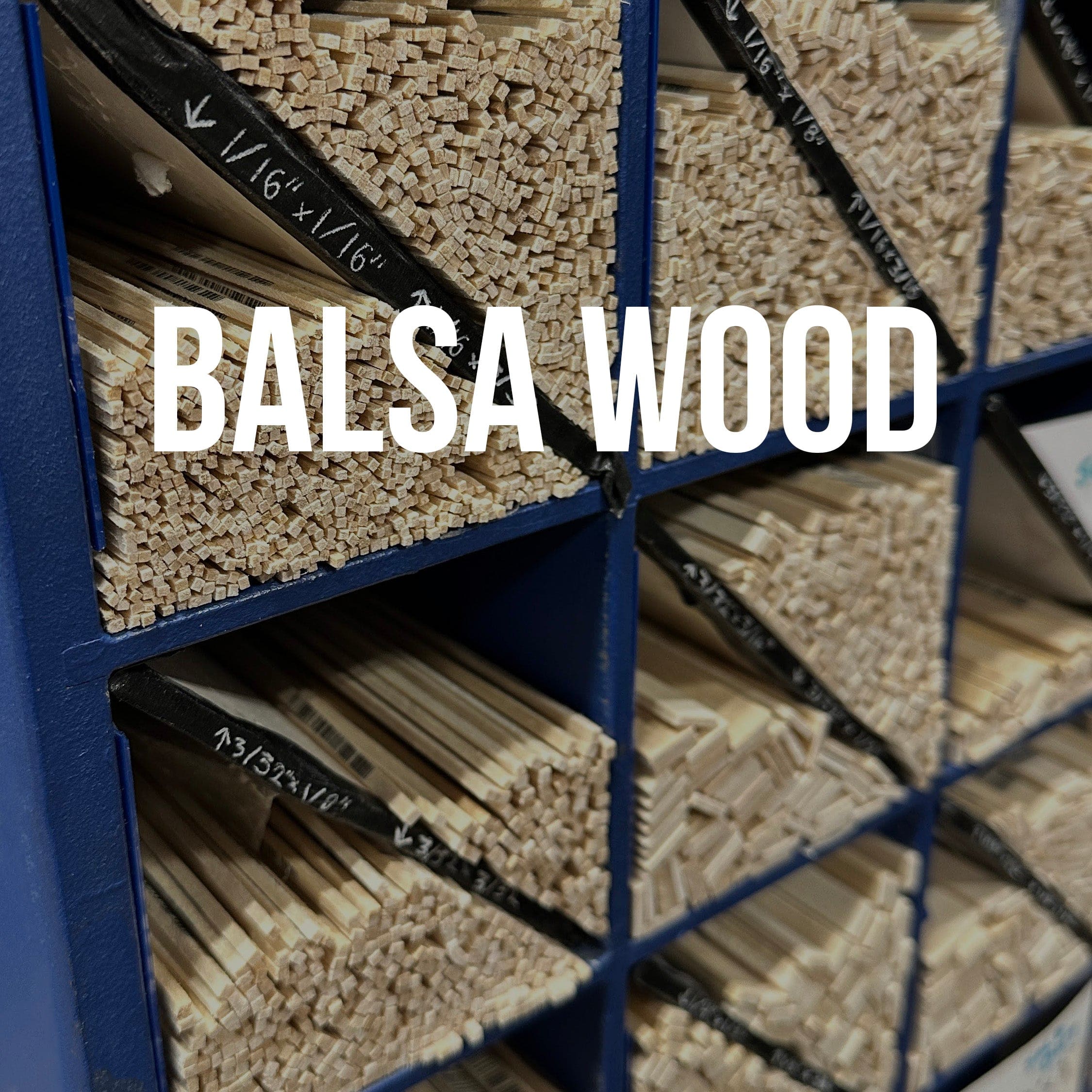 Balsa Wood - 3/16" x 4" x 36"