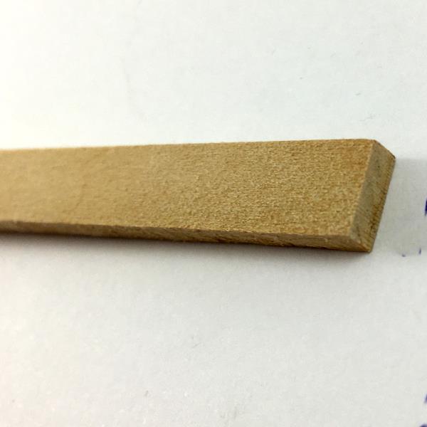 Basswood - 1/8" x 5/16" x 24"