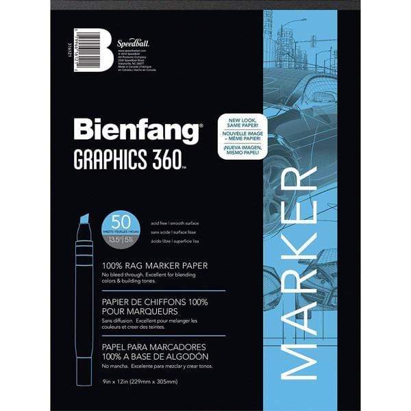 Bienfang - #360 Marker Pad - 9x12" #316121