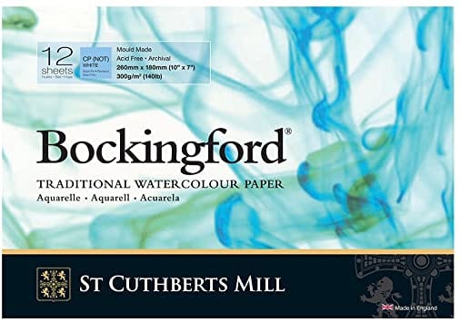 Bockingford - Watercolour Pad - Cold Press - 140lb - 10x7"