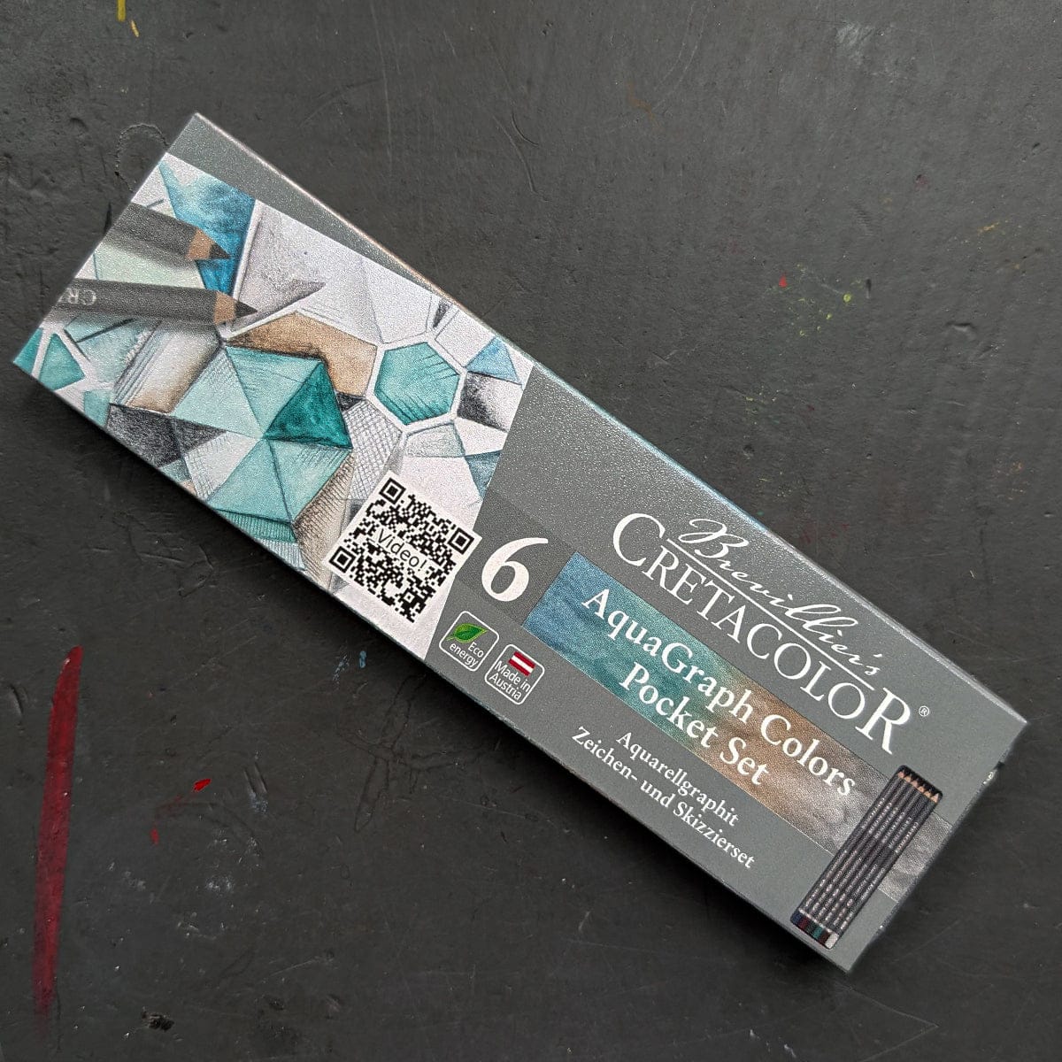 Brevillier's Cretacolor - AquaGraph Colours Pocket Set - 6 Pieces