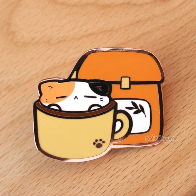 Café de Yume - Enamel Pins - Image 3