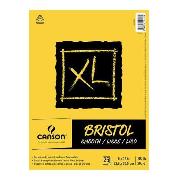 Canson - XL - Bristol Pad - Smooth - 9x12"