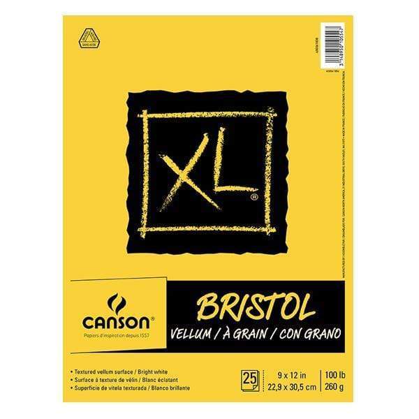 Canson - XL - Bristol Pad - Vellum - 9x12"