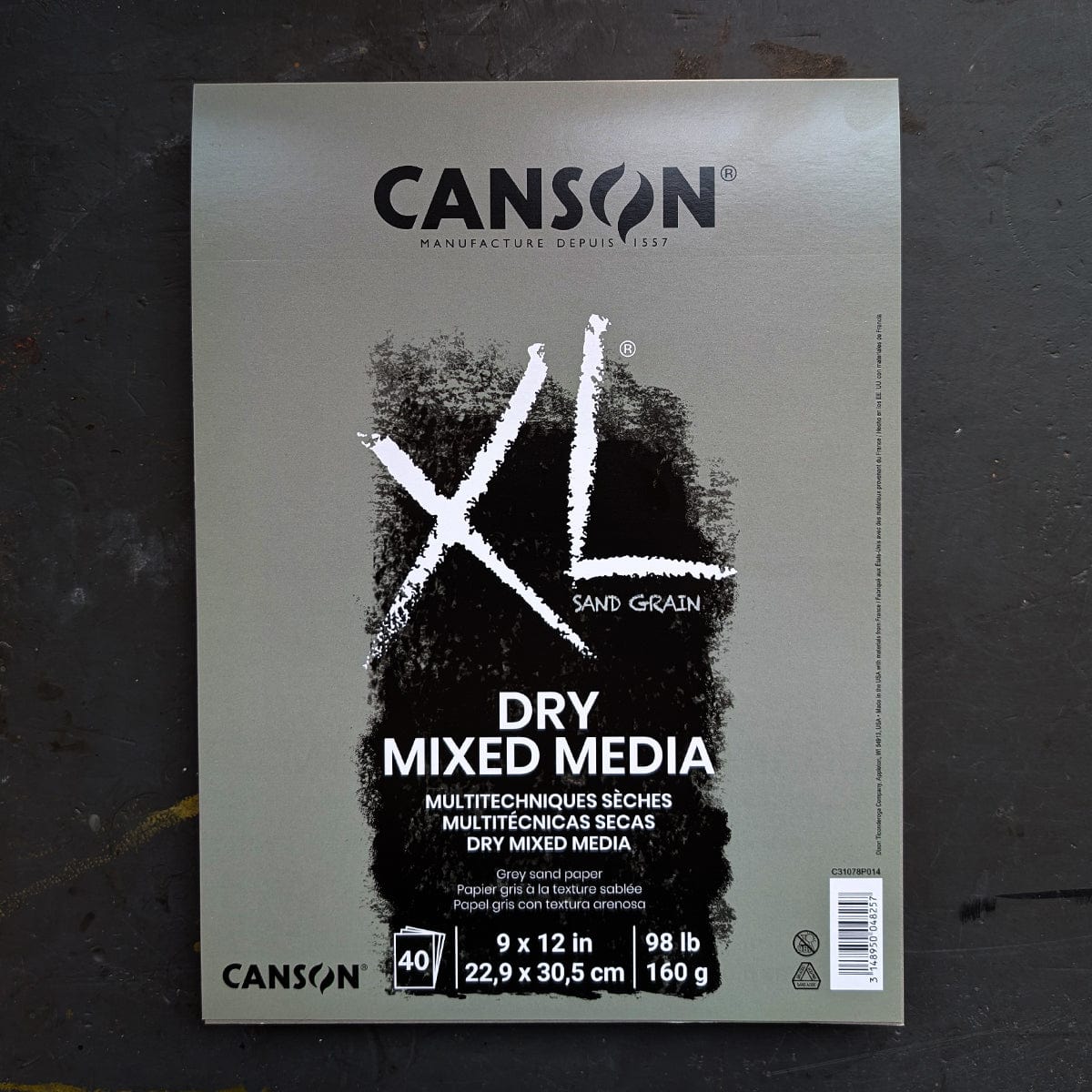 Canson XL Dry Mix Media - Sand Grain Paper - 9x12" Pads - Image 3