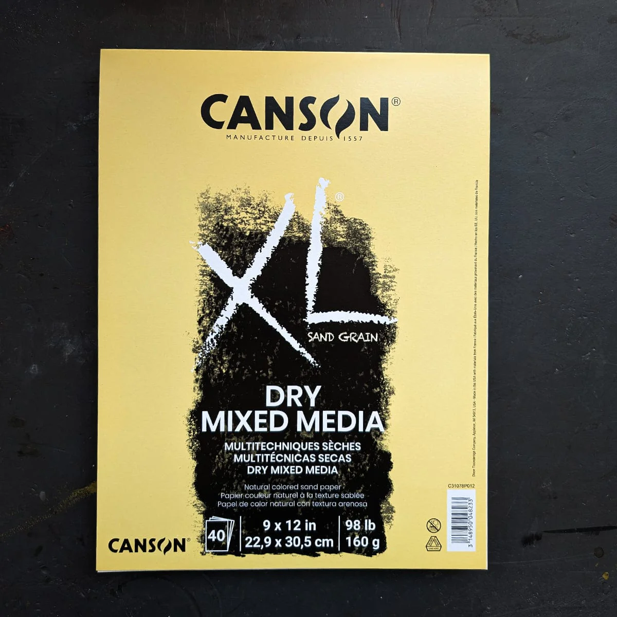 Canson XL Dry Mix Media - Sand Grain Paper - 9x12" Pads - Image 5