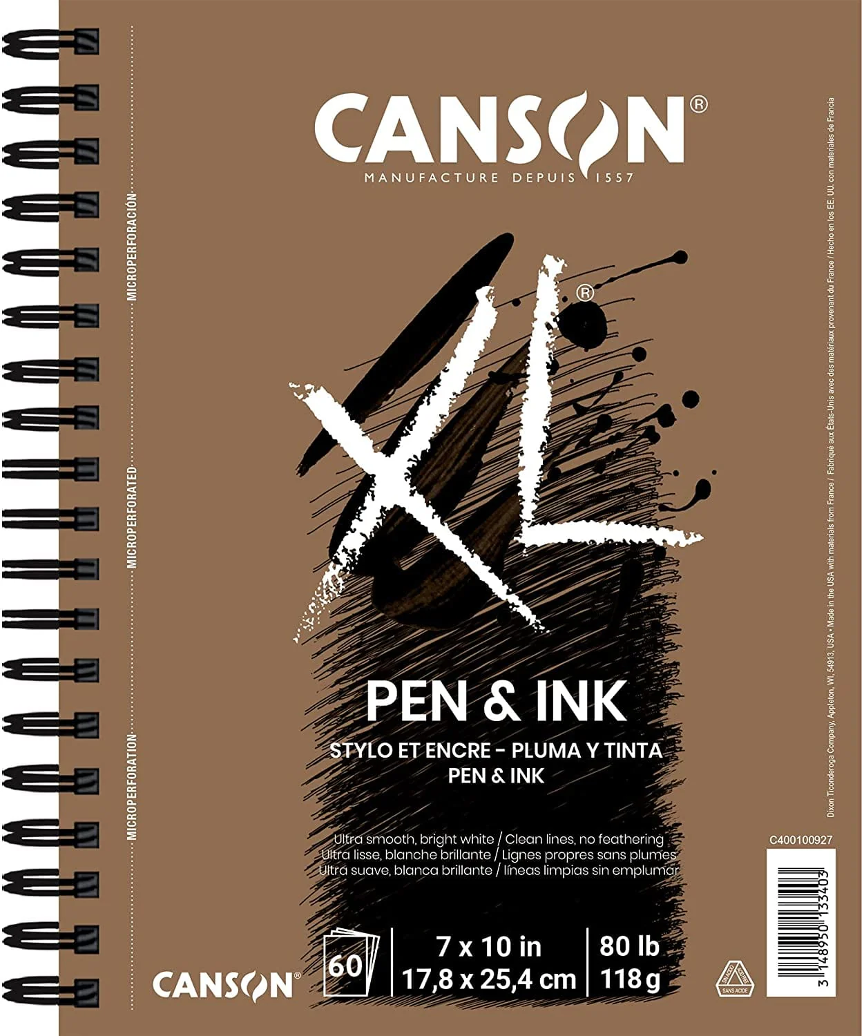 Canson - XL - Pen & Ink Pad - 7x10"