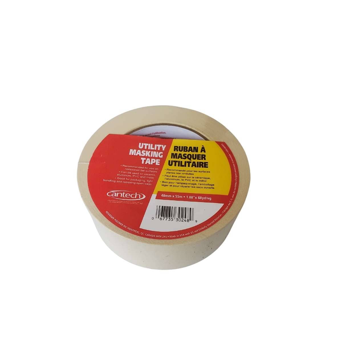 Cantech - Utility Masking Tape - 48mm x 55m Roll - Image 2
