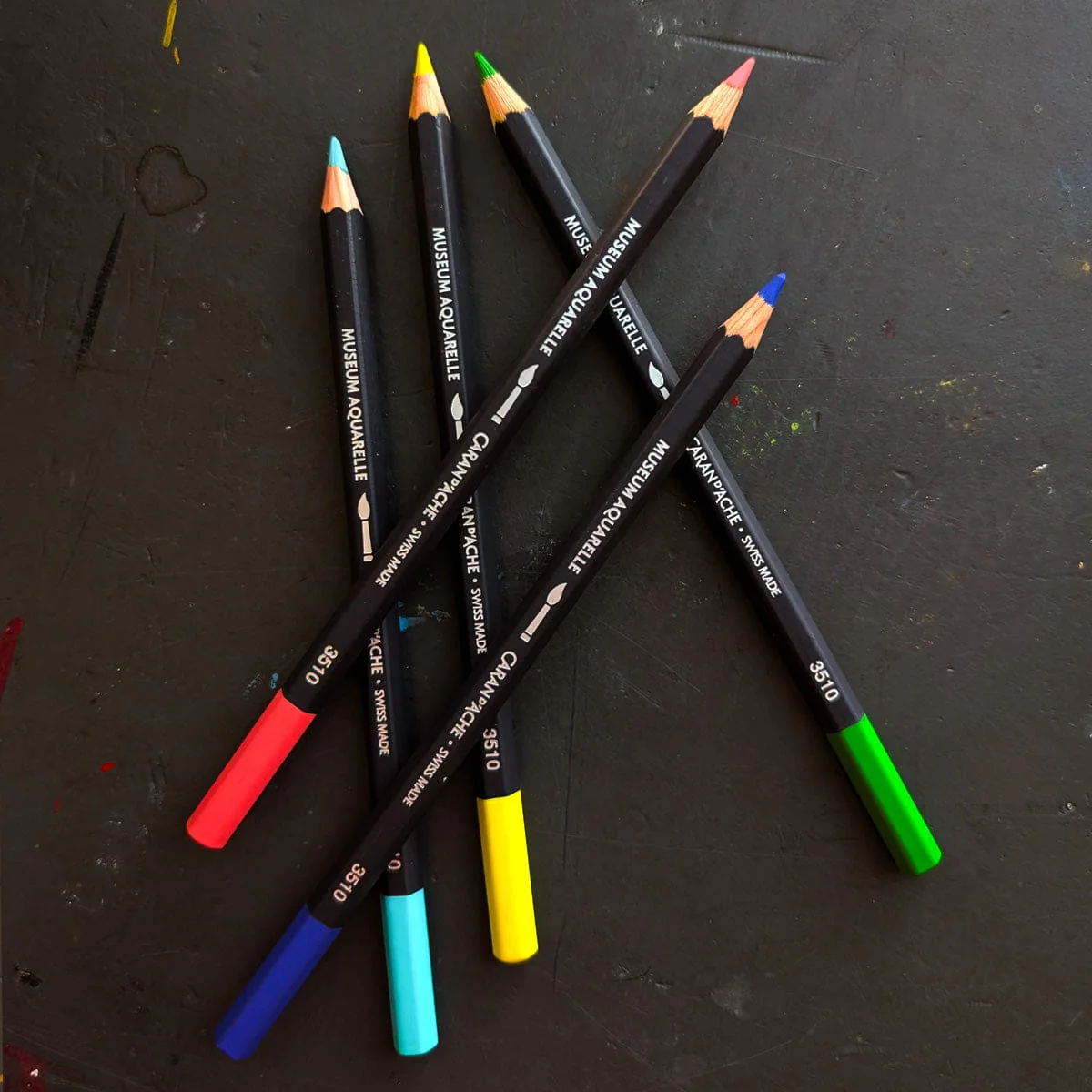 Caran d'Ache - Museum Aquarelle Pencils - Individual Colours