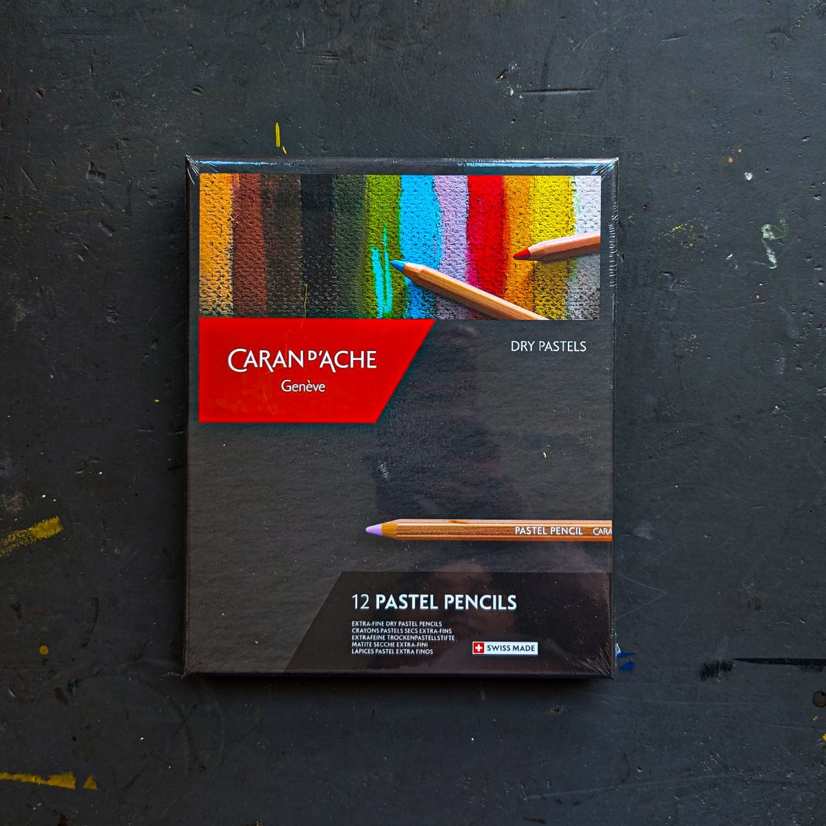 Caran d'Ache - Pastel Pencils - Set of 12 Colours