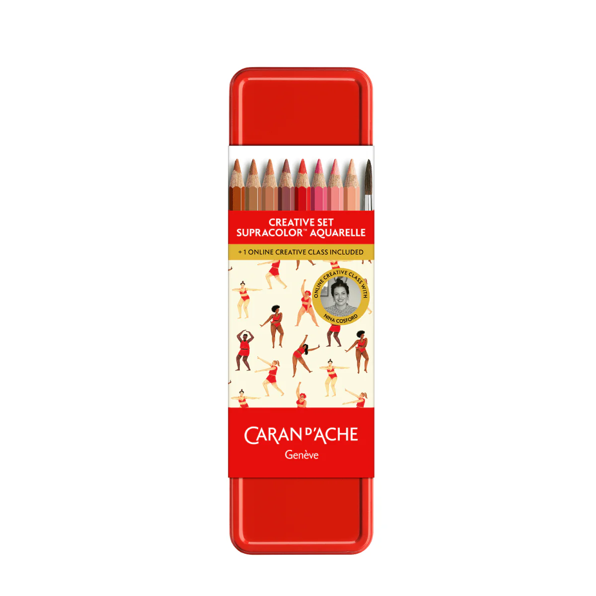 Caran d'Ache - Supracolor - Water-Soluble Colour Pencils - 12 Colour Creative Set - SPECIAL EDITION