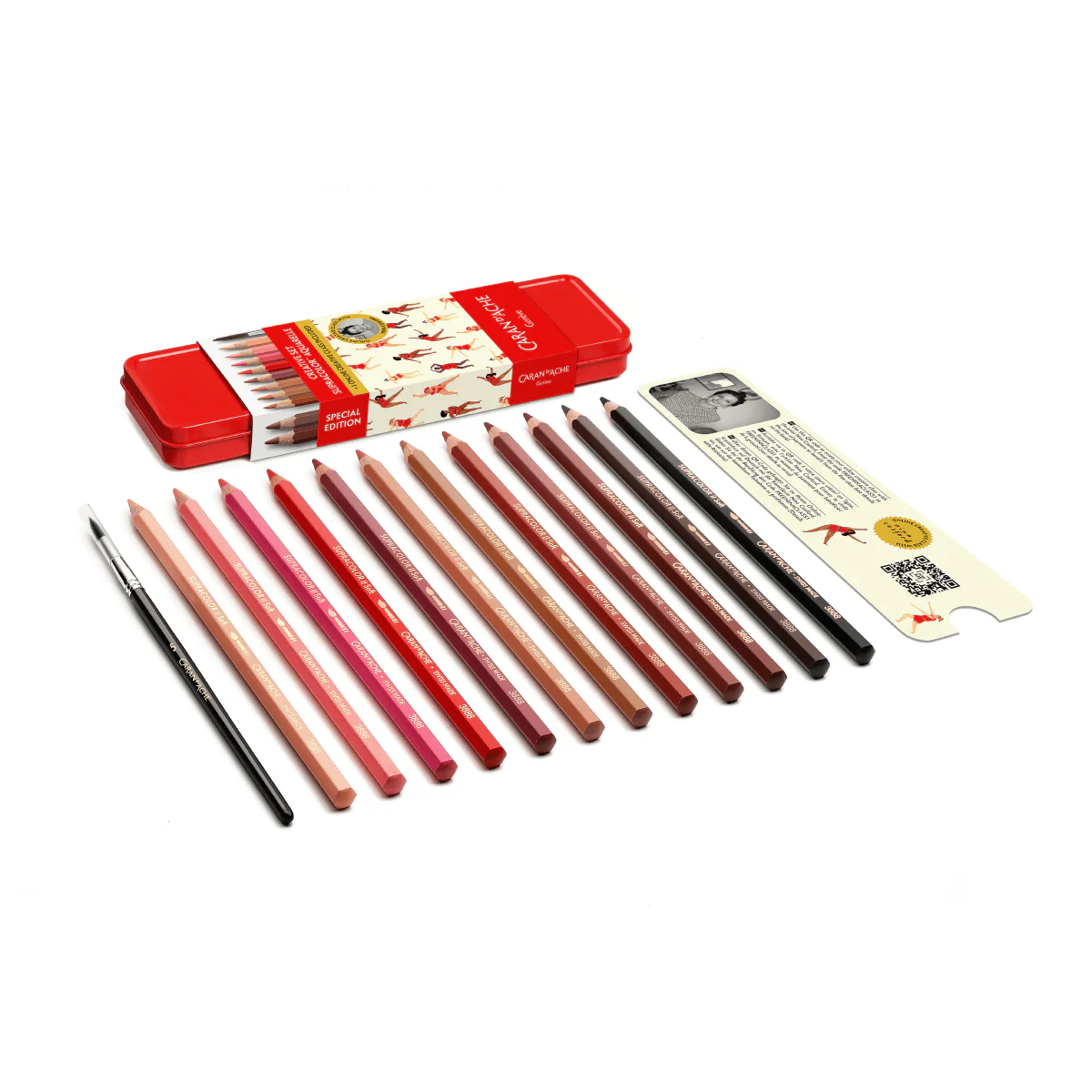 Caran d'Ache - Supracolor - Water-Soluble Colour Pencils - 12 Colour Creative Set - SPECIAL EDITION - Image 3