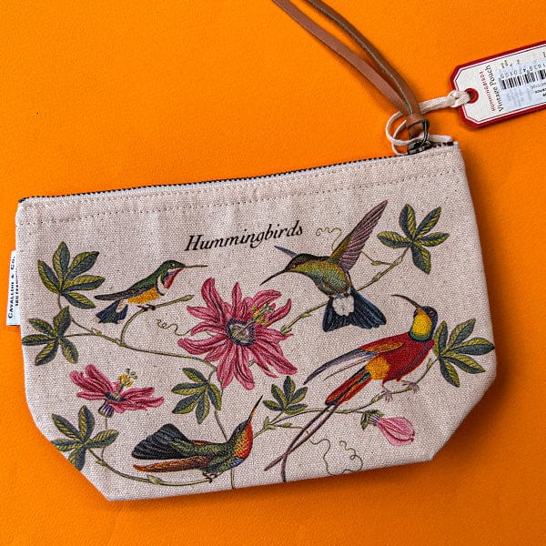 Cavallini & Co. - Vintage Pouch - Hummingbirds