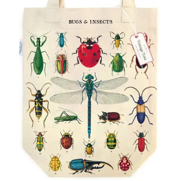 Cavallini & Co. - Vintage Tote - Bugs & Insects