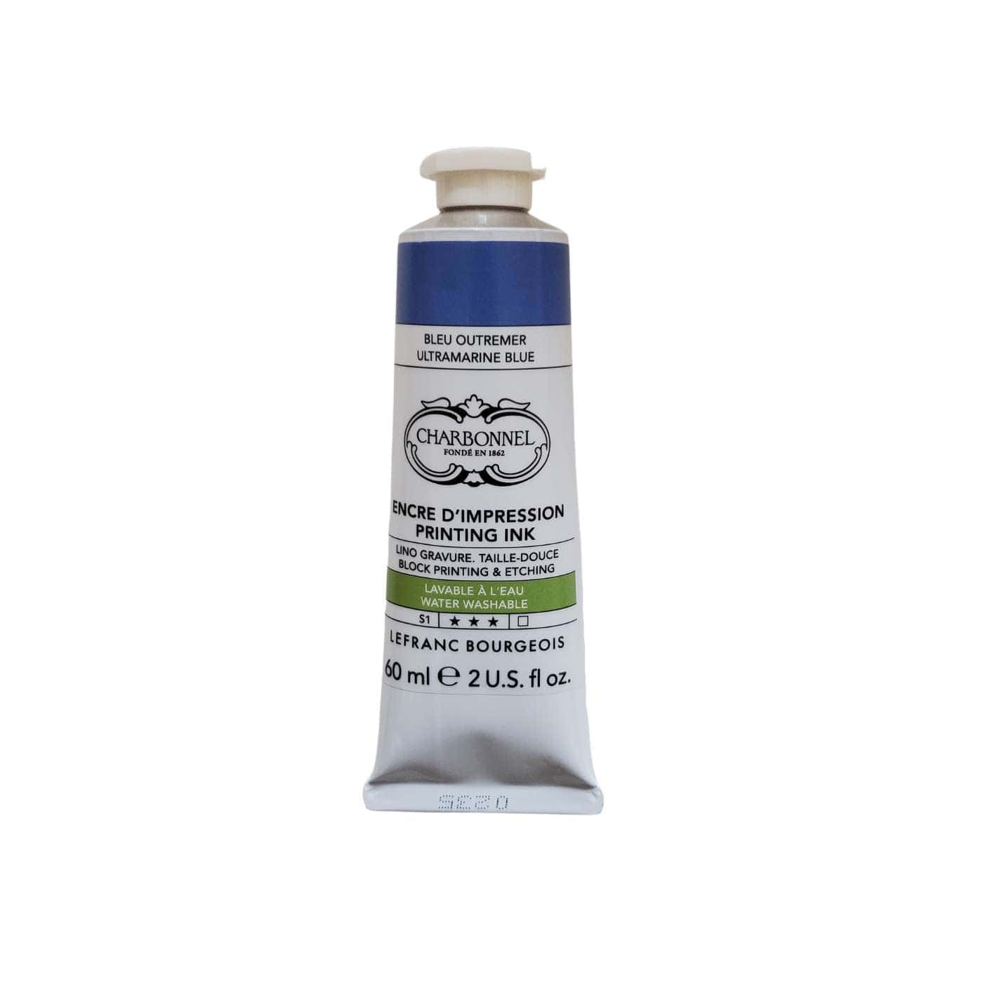 Charbonnel - Intaglio Printing Ink - 60mL Tube - Series 1 - Ultramarine Blue