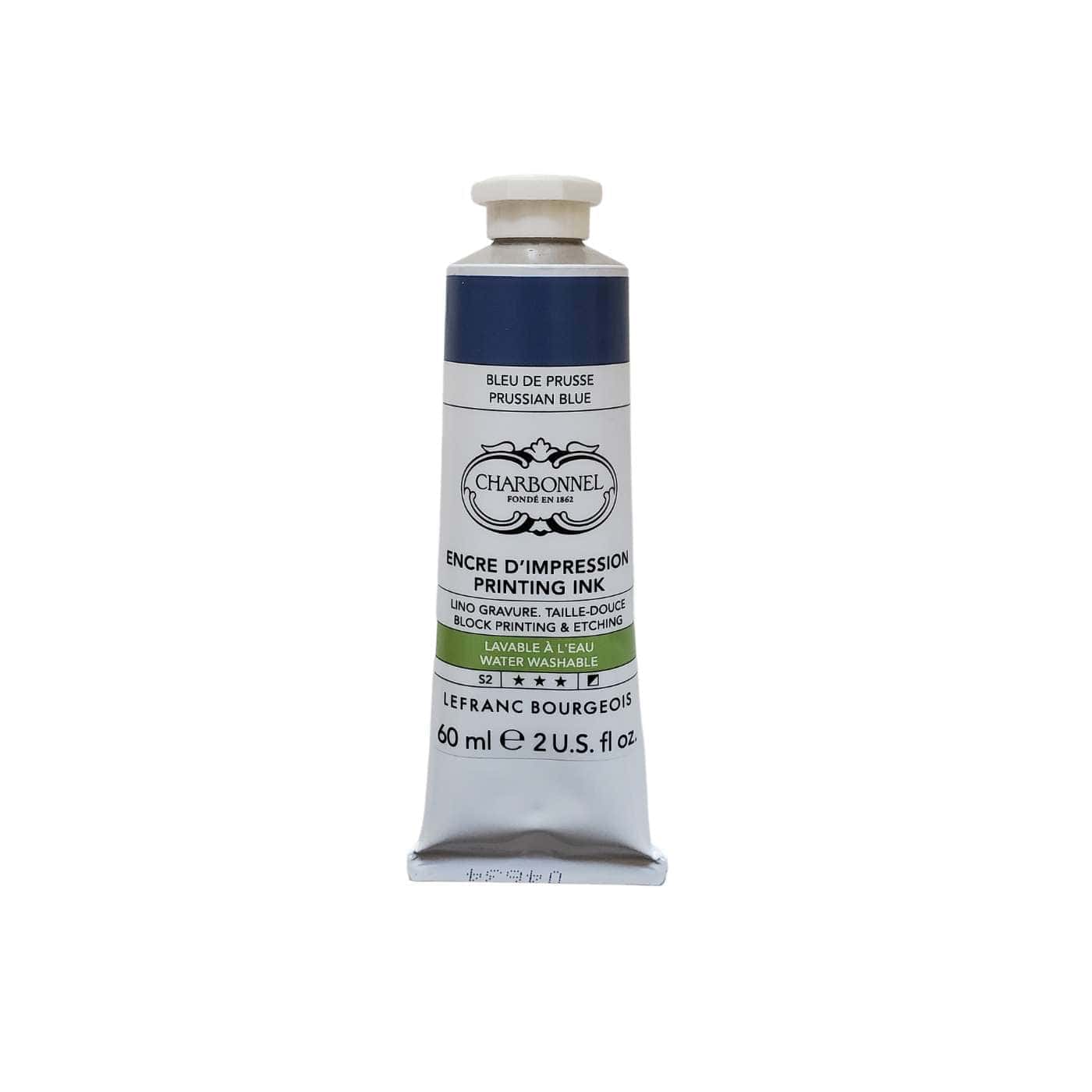 Charbonnel - Intaglio Printing Ink - 60mL Tube - Series 2 - Prussian Blue