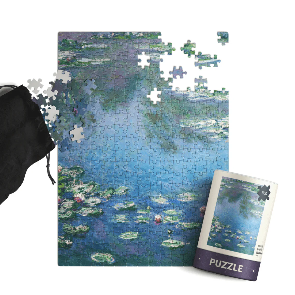 Claude Monet's Water Lilies - 300 Piece Jigsaw Puzzle - Image 2