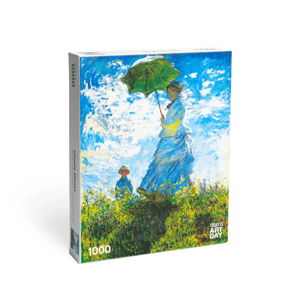 Claude Monet's Woman with a Parasol - 1,000 Piece Jigsaw Puzzle