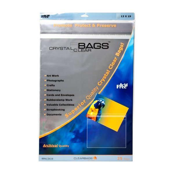 Crystal Clear Bags - Protective Sleeves - 13x19"