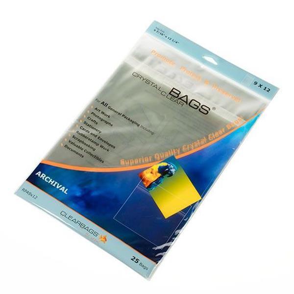 Crystal Clear Bags - Protective Sleeves - 9x12"
