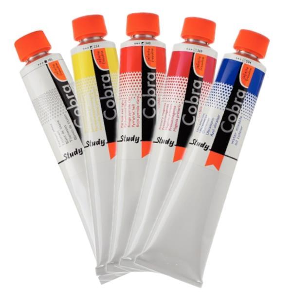 Cobra - Study - Water Mixable Oil Colours - Individual 200mL Tubes