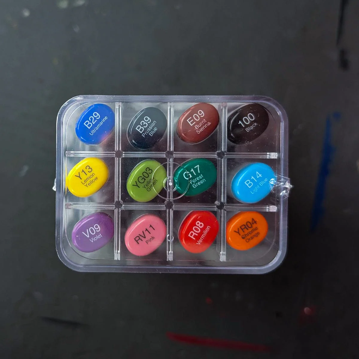 Copic - Sketch Markers - Set of 12 Colours - Basic - Image 2