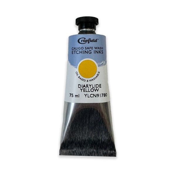 Cranfield - Caligo Safe Wash Etching Ink - 75mL Tube - Diarylide Yellow