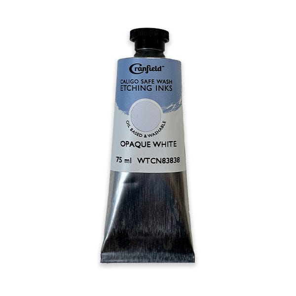 Cranfield - Caligo Safe Wash Etching Ink - 75mL Tube - Opaque White