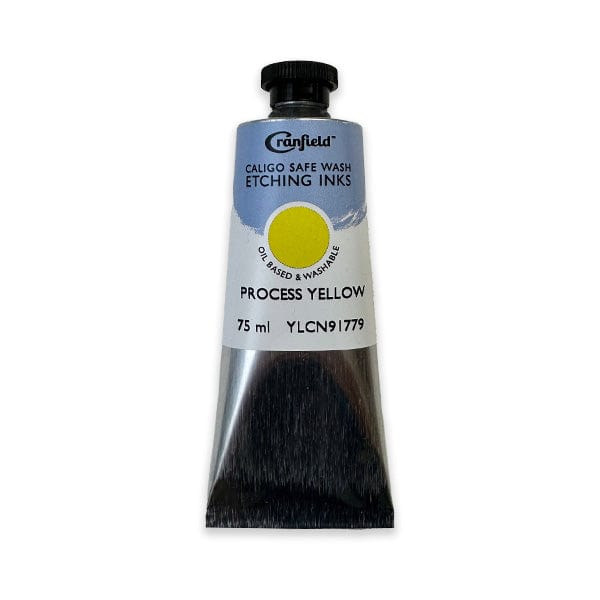 Cranfield - Caligo Safe Wash Etching Ink - 75mL Tube - Process Yellow