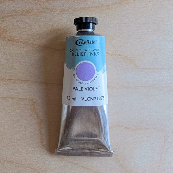 Cranfield - Caligo Safe Wash Relief Ink - Soft Shades - Set of 6 Colours - 75mL Tubes - Image 3