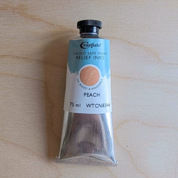 Cranfield - Caligo Safe Wash Relief Ink - Soft Shades - Set of 6 Colours - 75mL Tubes - Image 4