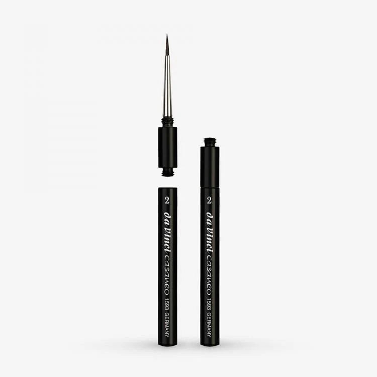 da Vinci - Casaneo - Synthetic Squirrel Travel Brushes - Series 1593 - Round - Size 2 - Image 3