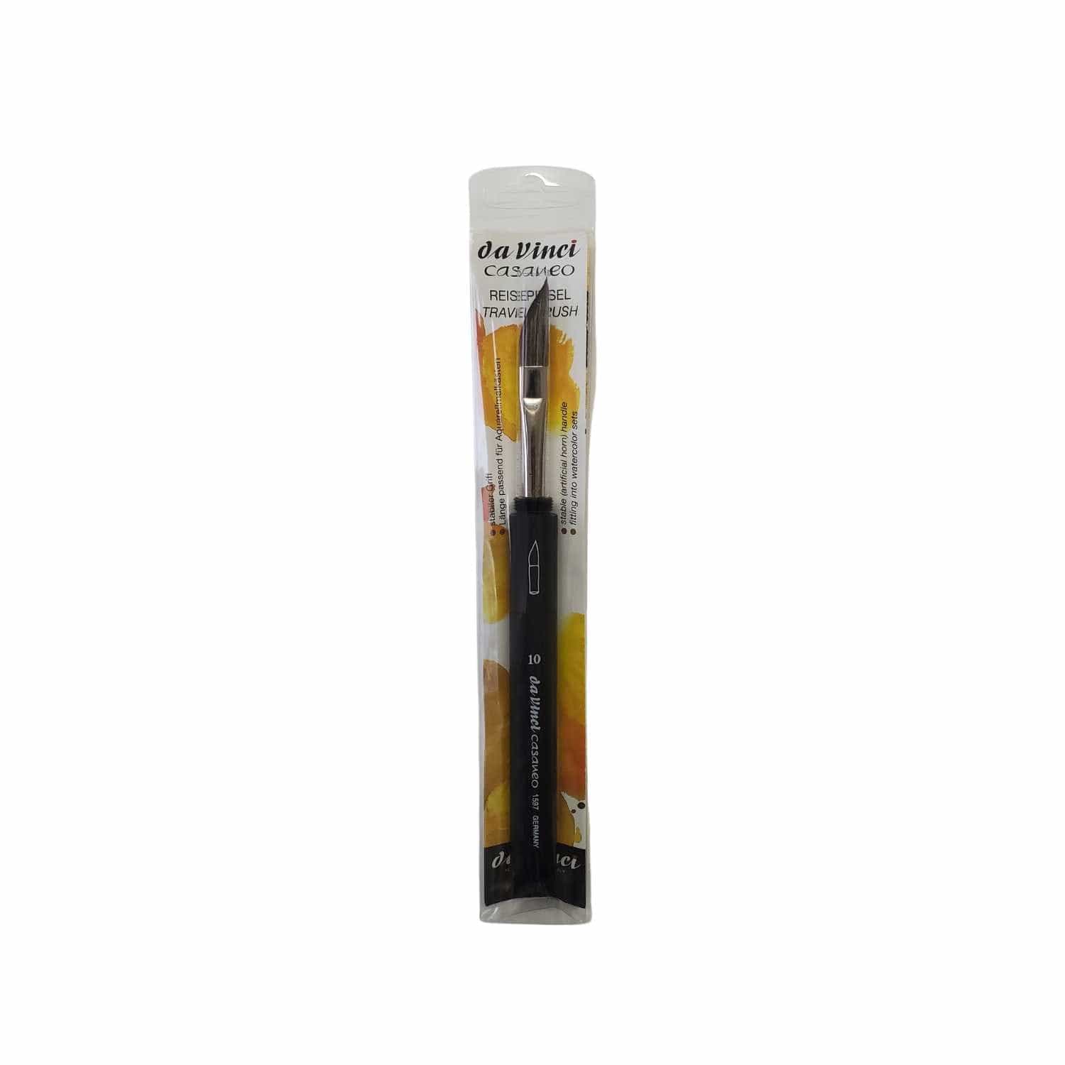 da Vinci - Casaneo - Synthetic Squirrel Travel Brushes - Series 1597 - Dagger - Size 10 - Image 2