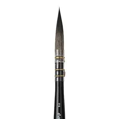 da Vinci - Casaneo - Synthetic Squirrel Brushes - Series 490 - Quill Rigger - Size 2