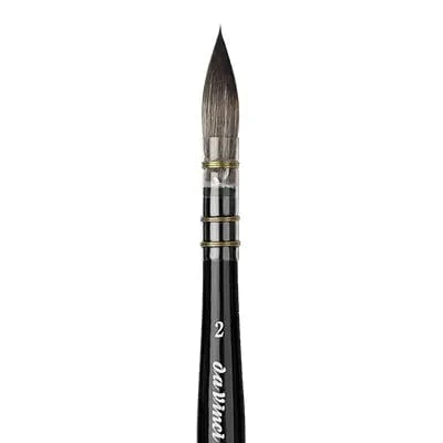 da Vinci - Casaneo - Synthetic Squirrel Brushes - Series 498 - Quill - Size 2