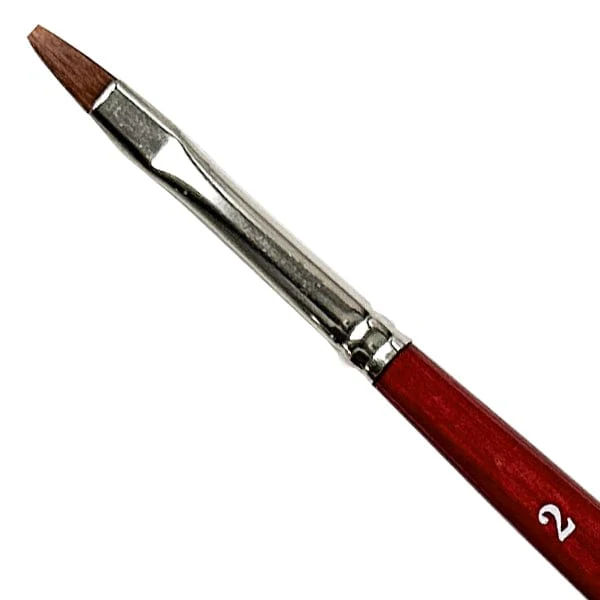 da Vinci - COSMOTOP-SPIN - Synthetic Brushes - Series 5880 - Flat - Image 2