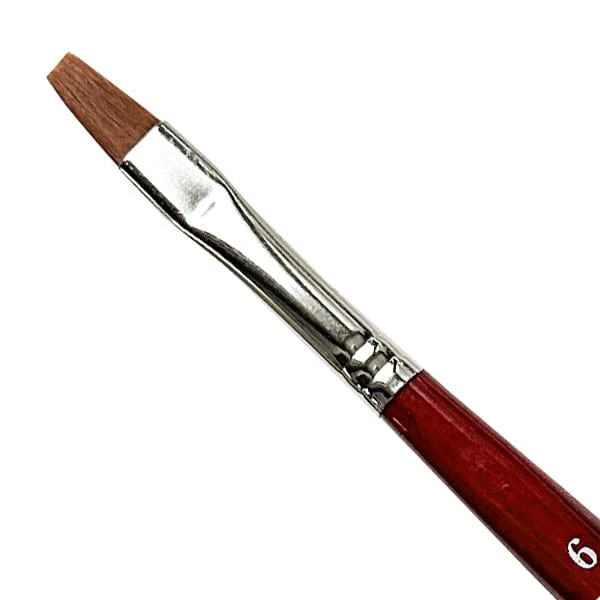 da Vinci - COSMOTOP-SPIN - Synthetic Brushes - Series 5880 - Flat - Image 4