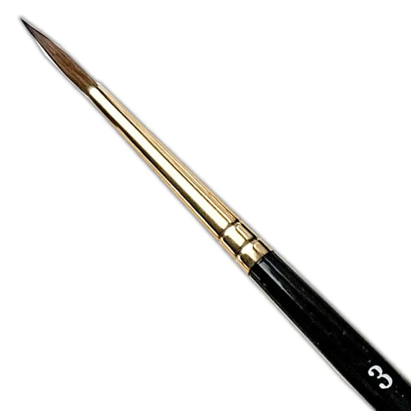 da Vinci - Harbin Kolinsky Sable Brushes - Series 1526Y - Round - Image 5