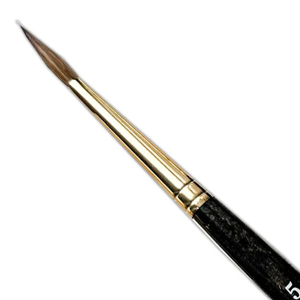 da Vinci - Harbin Kolinsky Sable Brushes - Series 1526Y - Round - Image 6