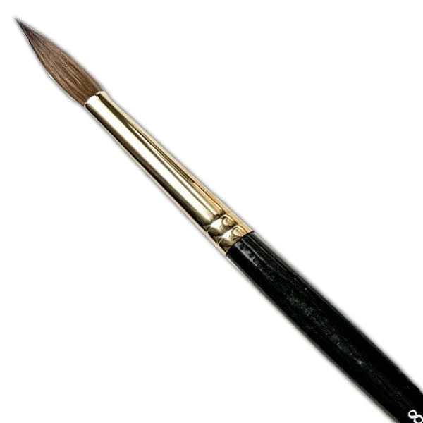 da Vinci - Harbin Kolinsky Sable Brushes - Series 1526Y - Round - Image 9