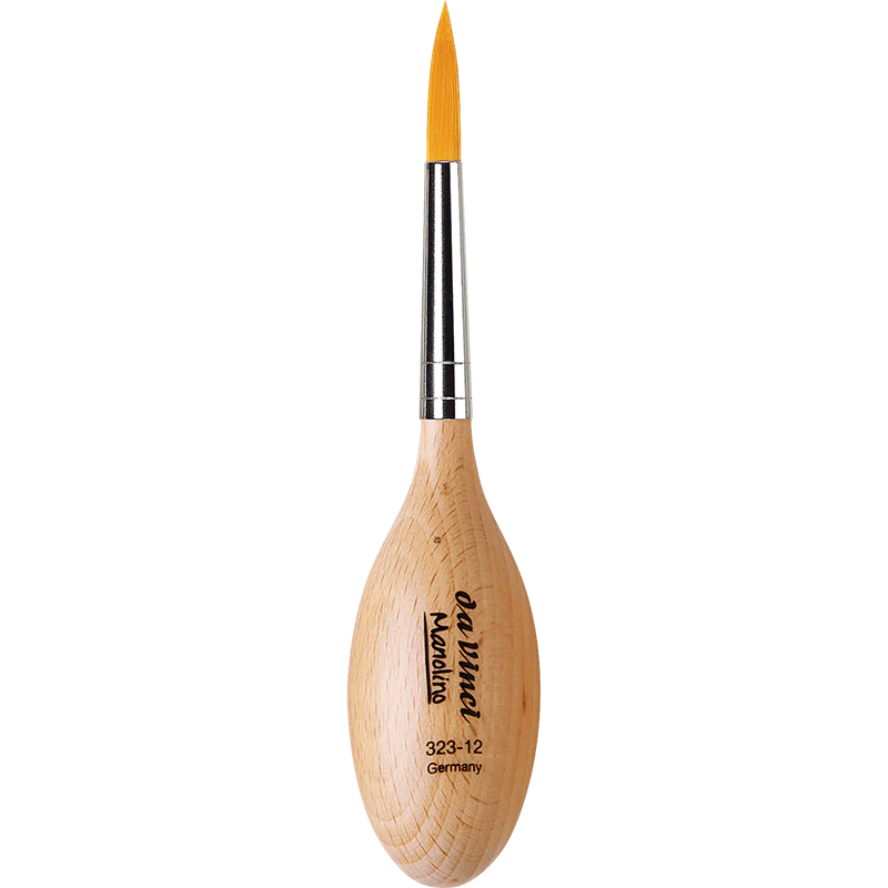 da Vinci - Manolino - Ergonomic Brush - Series 323 - Round - Size 12
